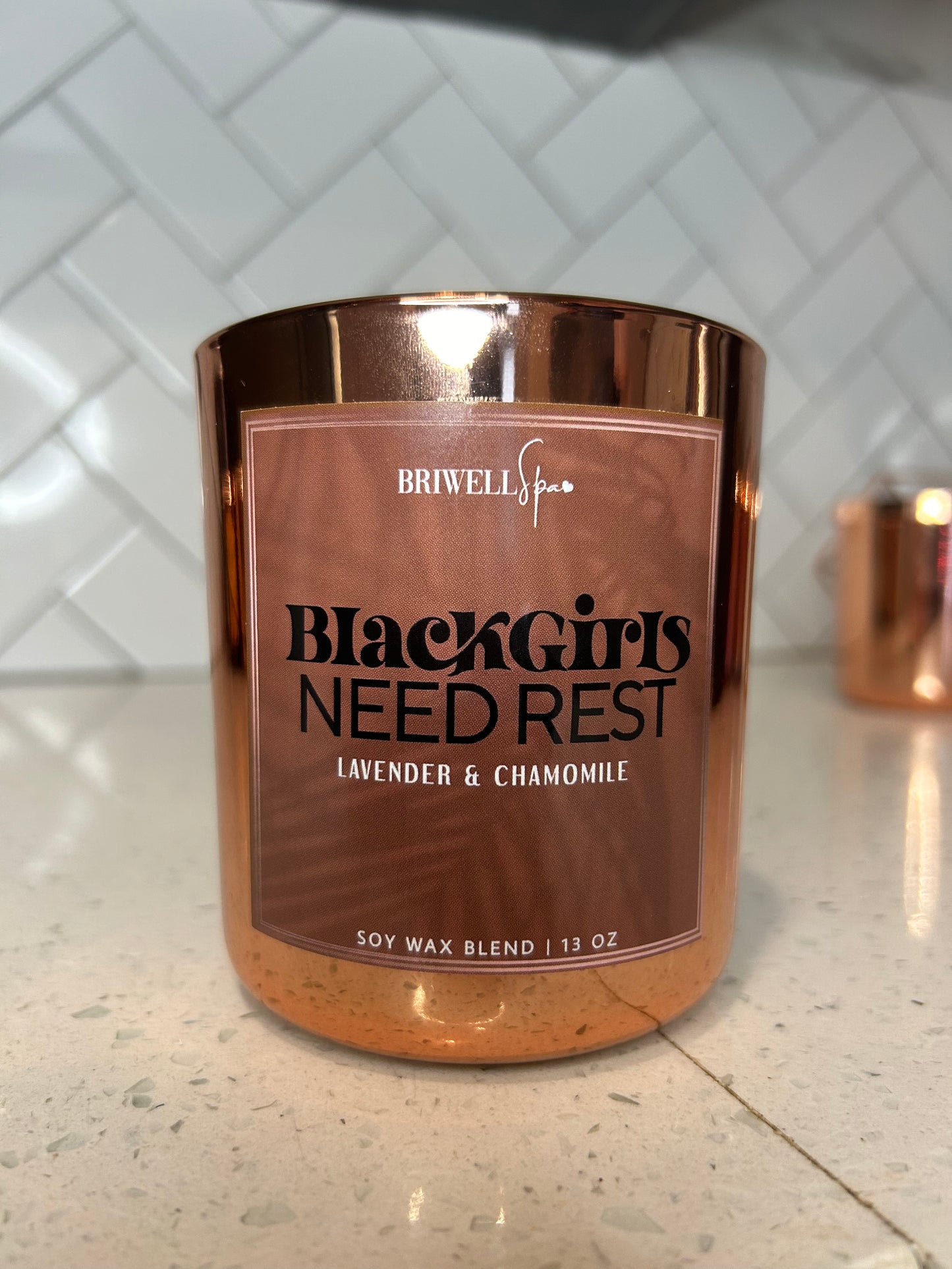 “Black Girls Need Rest” Candle